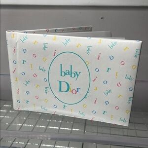 Baby Dior Photo Book 10 Double Sided 4”x 6” Pages Photo Book